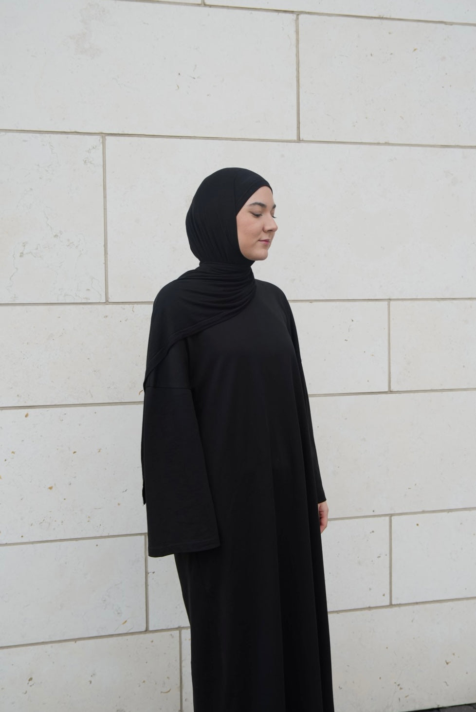 Oversize Shirt Dress in MOON