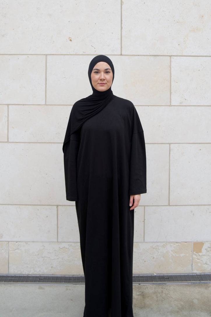 Oversize Shirt Dress in MOON